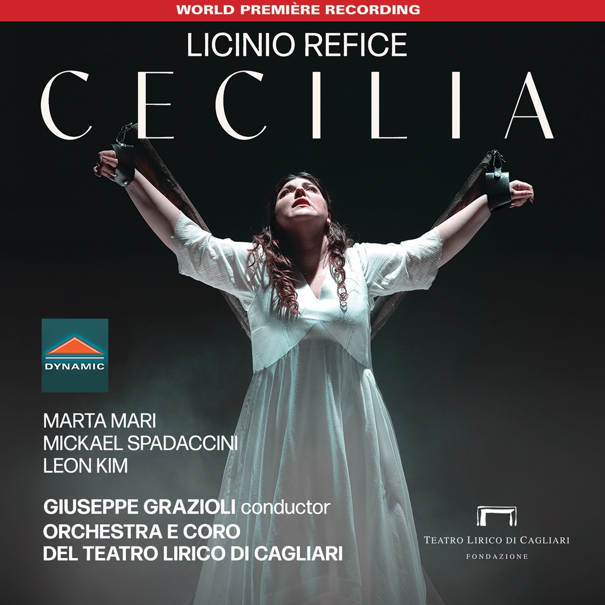 Cecilia by Orchestra del Teatro Lirico di Cagliari, Giuseppe Grazioli, Marta Mari, Mickael Spadaccini, Leon Kim, Coro del Teatro Lirico di Cagliari, Alessandro Spina, Giuseppina Piunti & Elena Schirru album cover