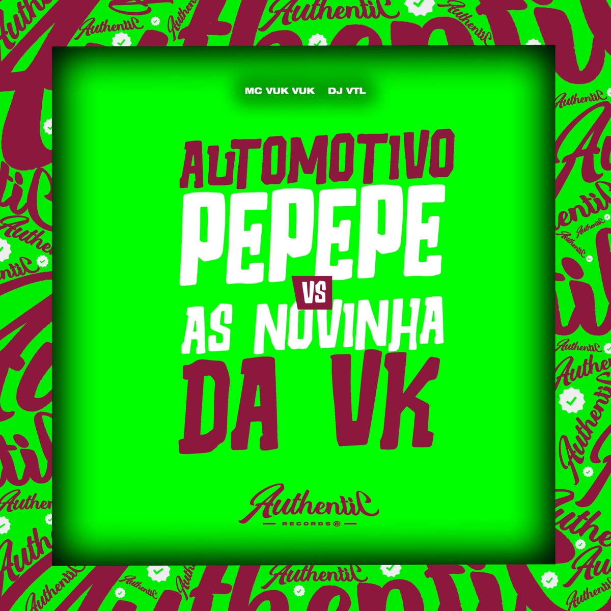 Automotivo Pepepe Vs as Novinha Da Vk (feat. Mc Vuk Vuk) - Single by DJ VTL album cover