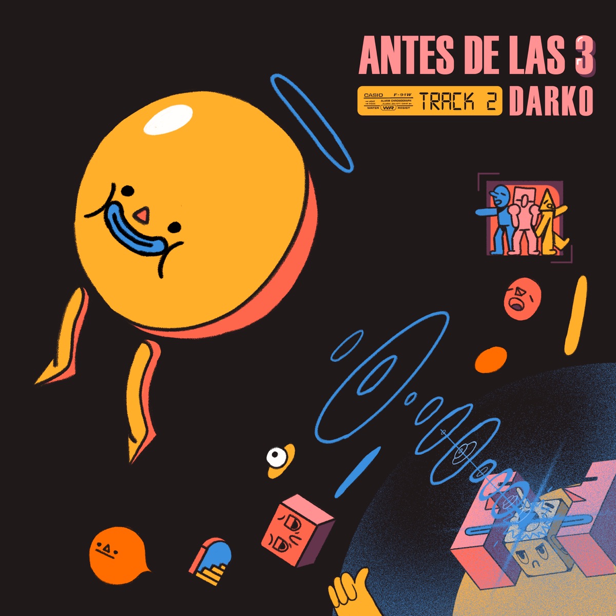 Antes De Las 3 - Single by Darko album cover