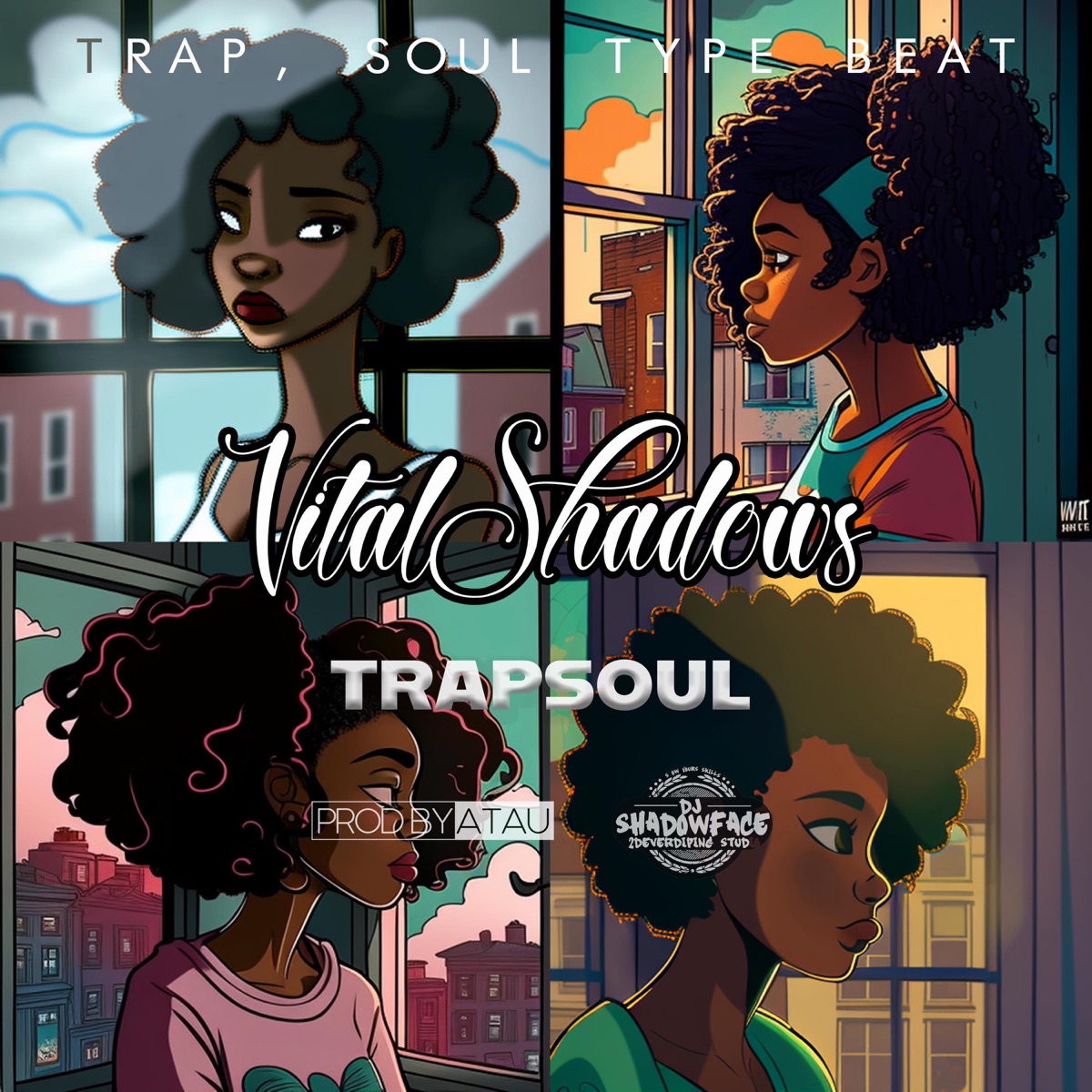 TRAPSOUL (feat. prodbyatau & DJ SHADOWFACE) - Single by VITALSHADOWSBEATS album cover