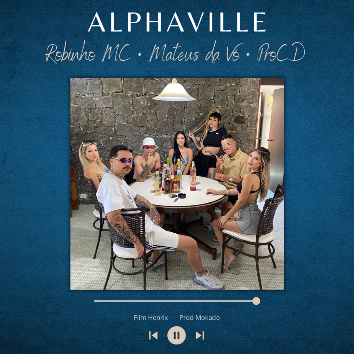 Alphaville (feat. Mc Mateus da Vó & Procd) - Single by Robinho MC album cover