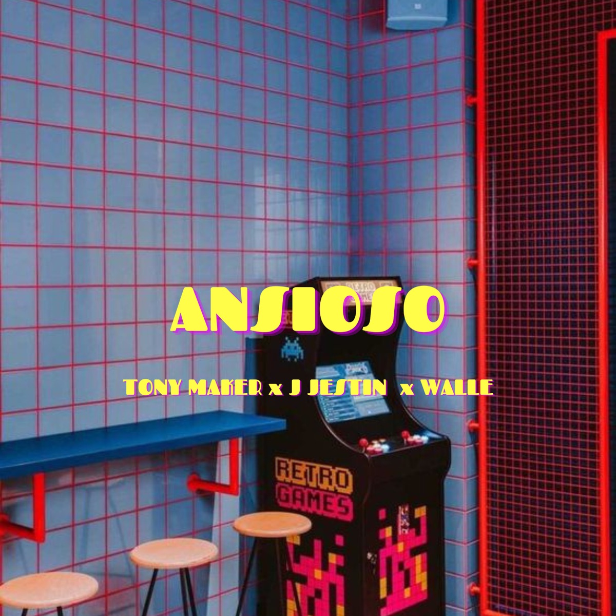 Ansioso - Single by Tony Maker, WALLE & J JESTIN album cover