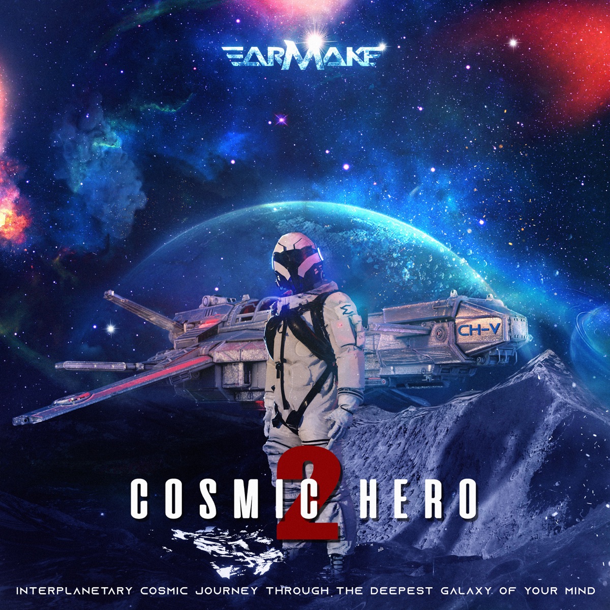 Cosmic Hero 2 by Earmake album cover