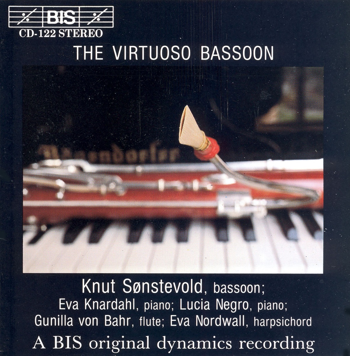 Virtuoso Bassoon by Knut Sonstevold album cover