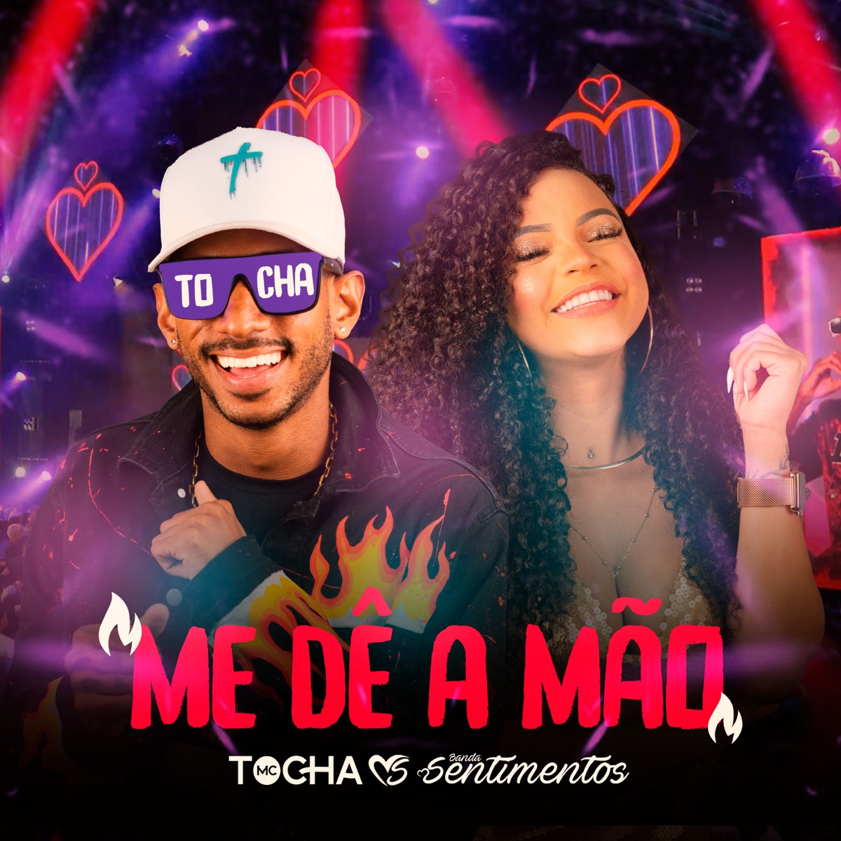 Me Dê a Mão - Single by Mc Tocha & Banda Sentimentos album cover