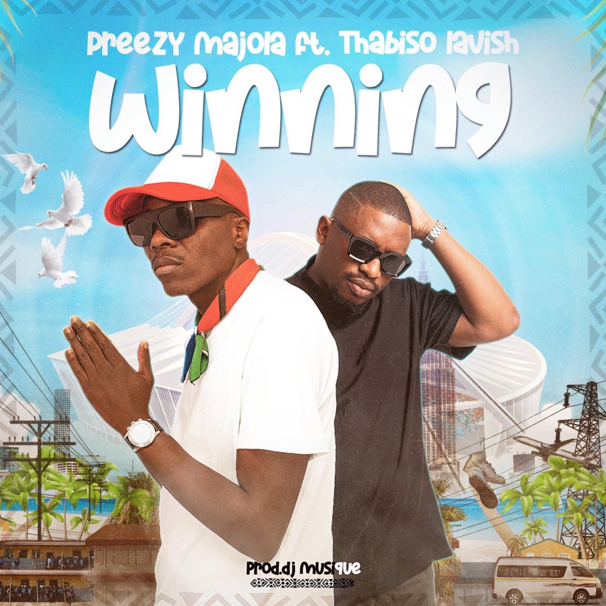 Winning (feat. Thabiso Lavish) - Single by Preezy Majola album cover