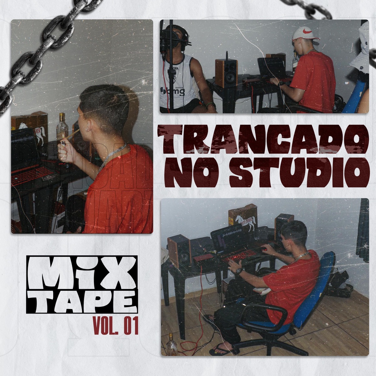 TRANCADO NO STUDIO (Vol.1) - EP by Caizin MC album cover