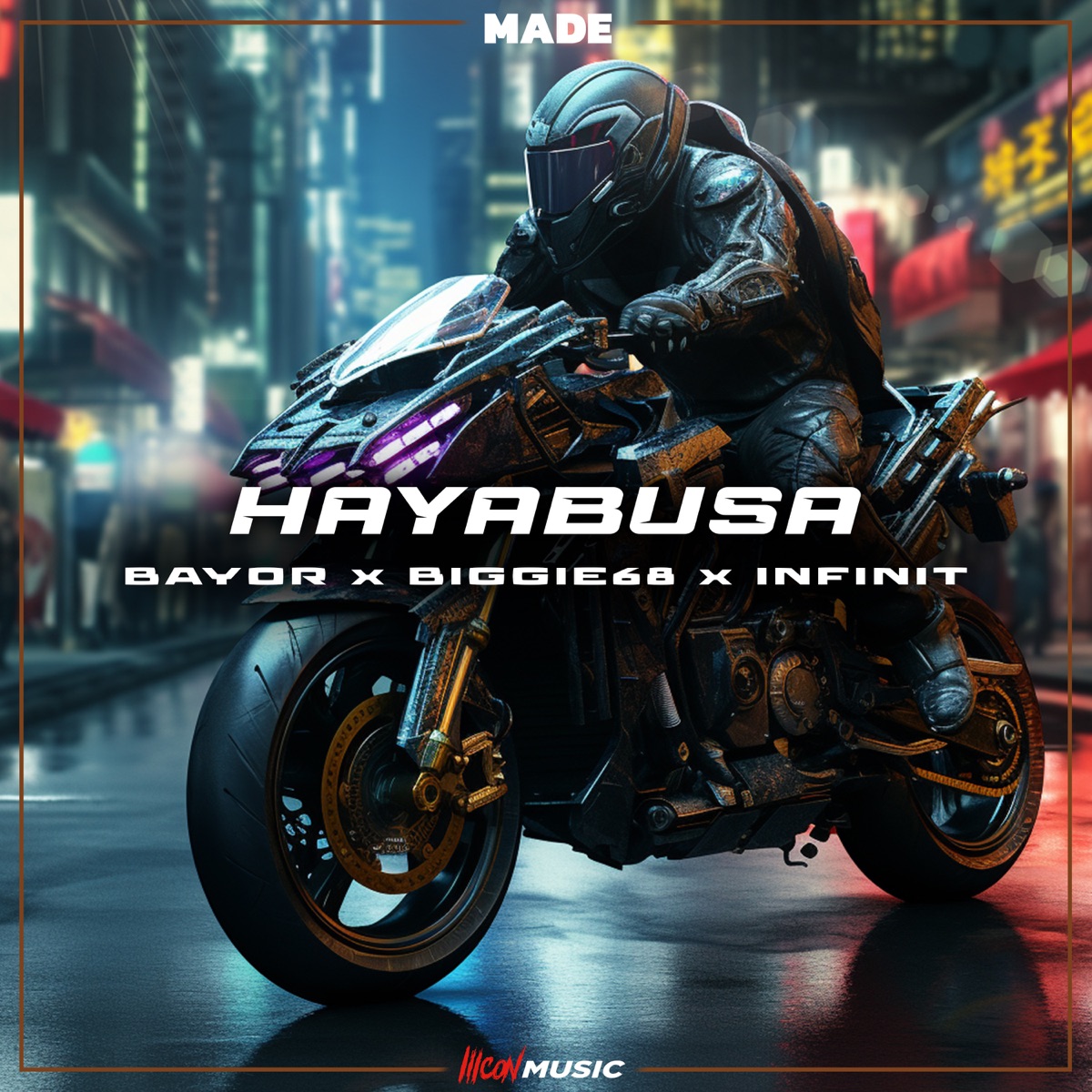 Hayabusa (feat. Biggie68) - Single by Infinit, Bayor & Made album cover