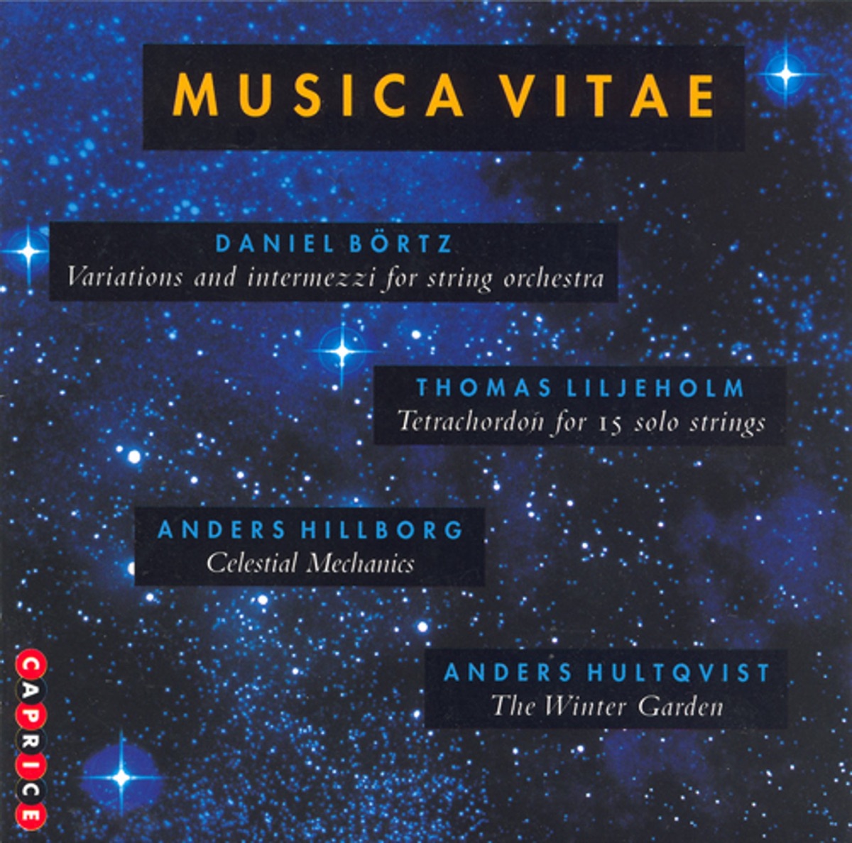 Börtz - Liljeholm - Hillborg - Hultqvist by Musica Vitae album cover