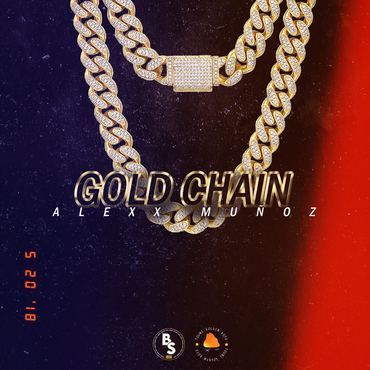 GOLD CHAIN - Single by Alexx Muñoz album cover