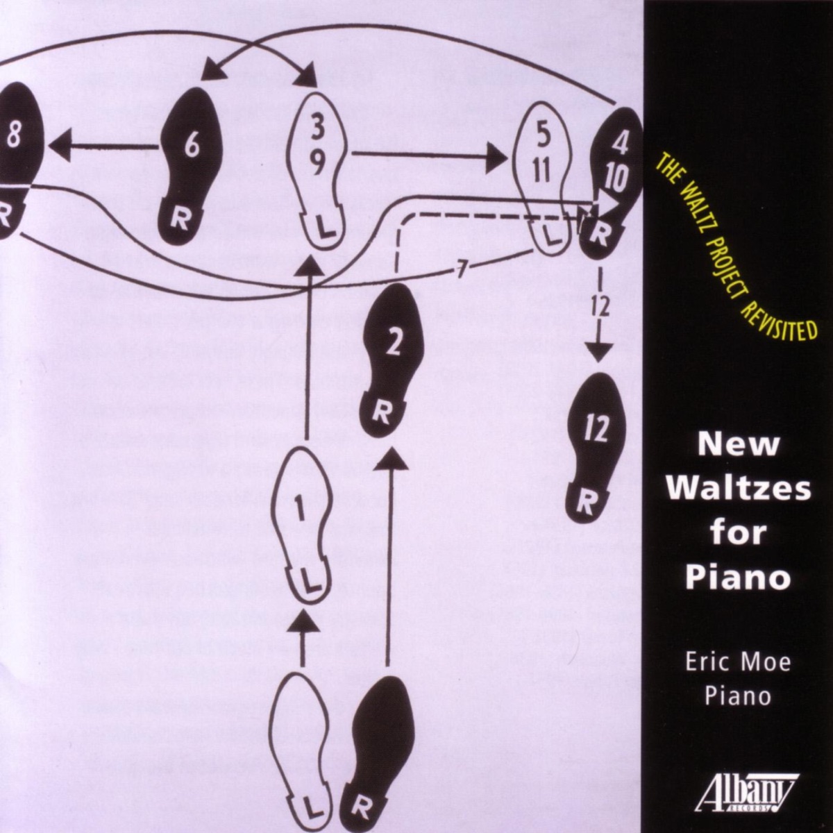 The Waltz Project Revisited - New Waltzes for Piano by Eric Moe album cover