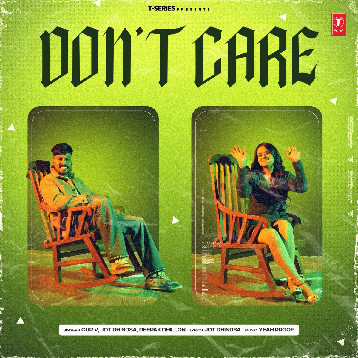 Don’t Care - Single by Gur V, Jot Dhindsa & Deepak Dhillon album cover