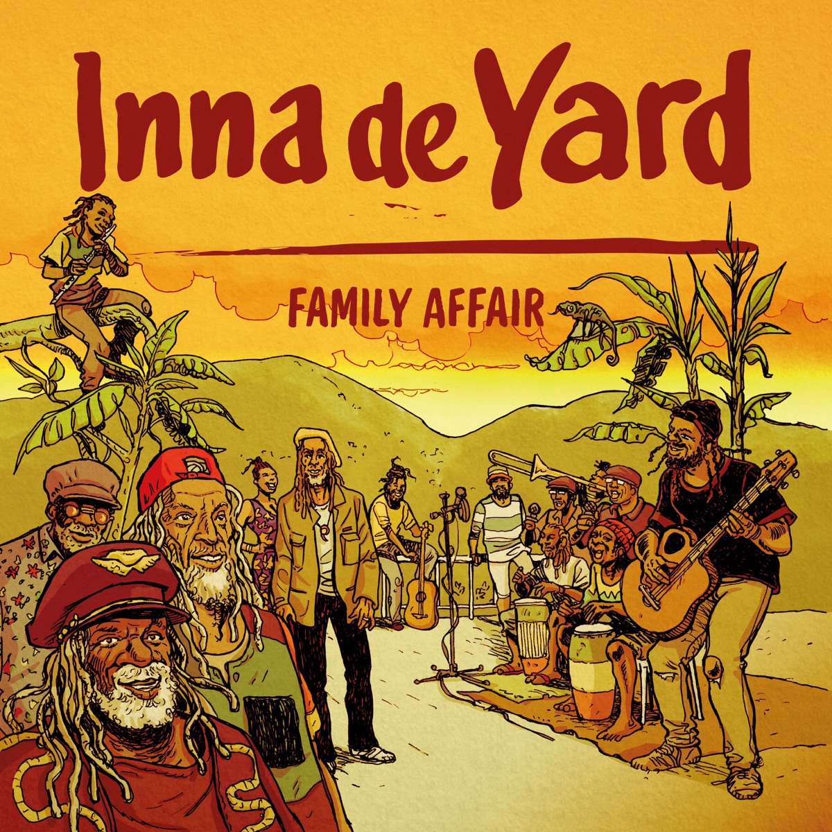 Family Affair by Inna de Yard album cover