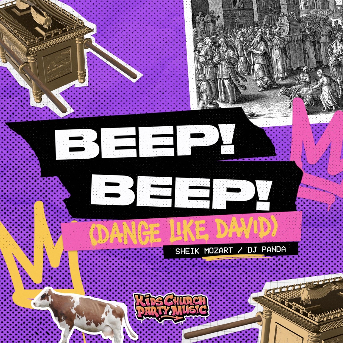 Beep! Beep! (Dance Like David) [feat. Dj Panda] - Single by Sheik Mozart album cover