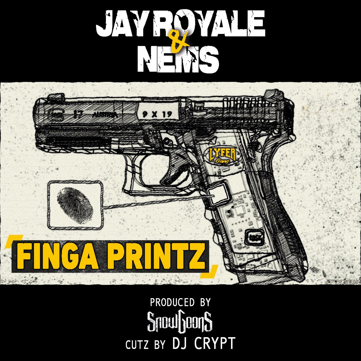 Finga Printz (feat. DJ Crypt) - Single by Jay Royale, Snowgoons & NEMS album cover