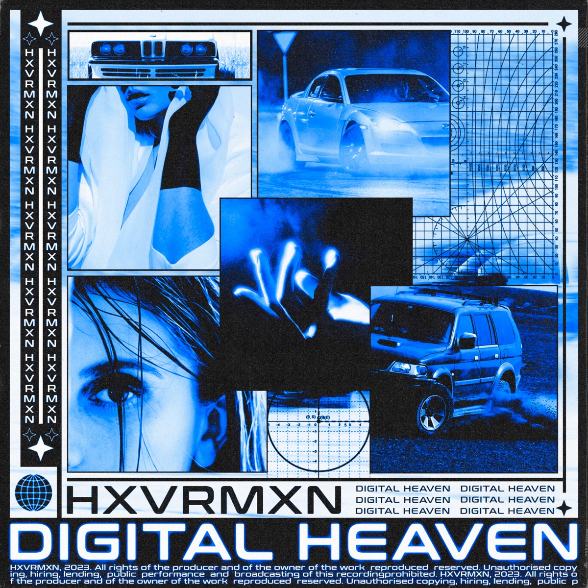 DIGITAL HEAVEN by HXVRMXN album cover