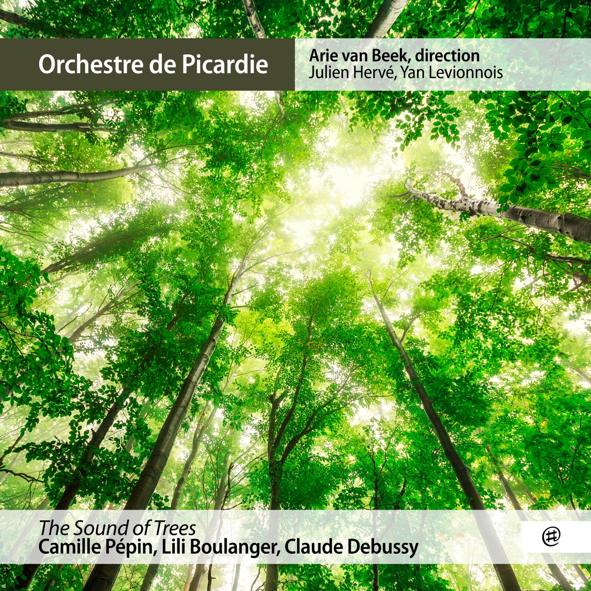 The Sound of Trees by Orchestre de Picardie, Arie Van Beek, Julien Hervé & Yan Levionnois album cover