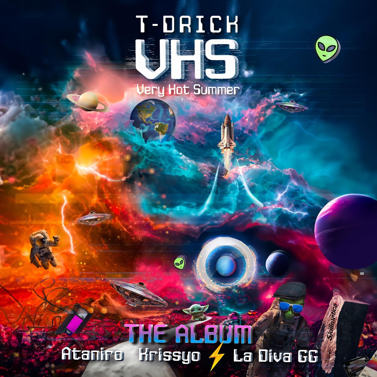 VHS 'The Album' by T-Drick & Ataniro album cover