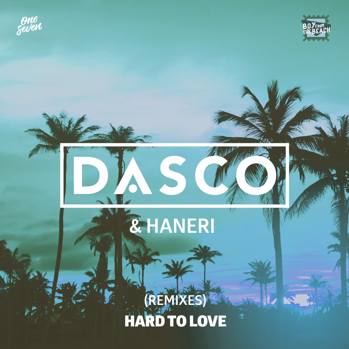 Hard to Love (Remixes) - Single by Haneri & Dasco album cover