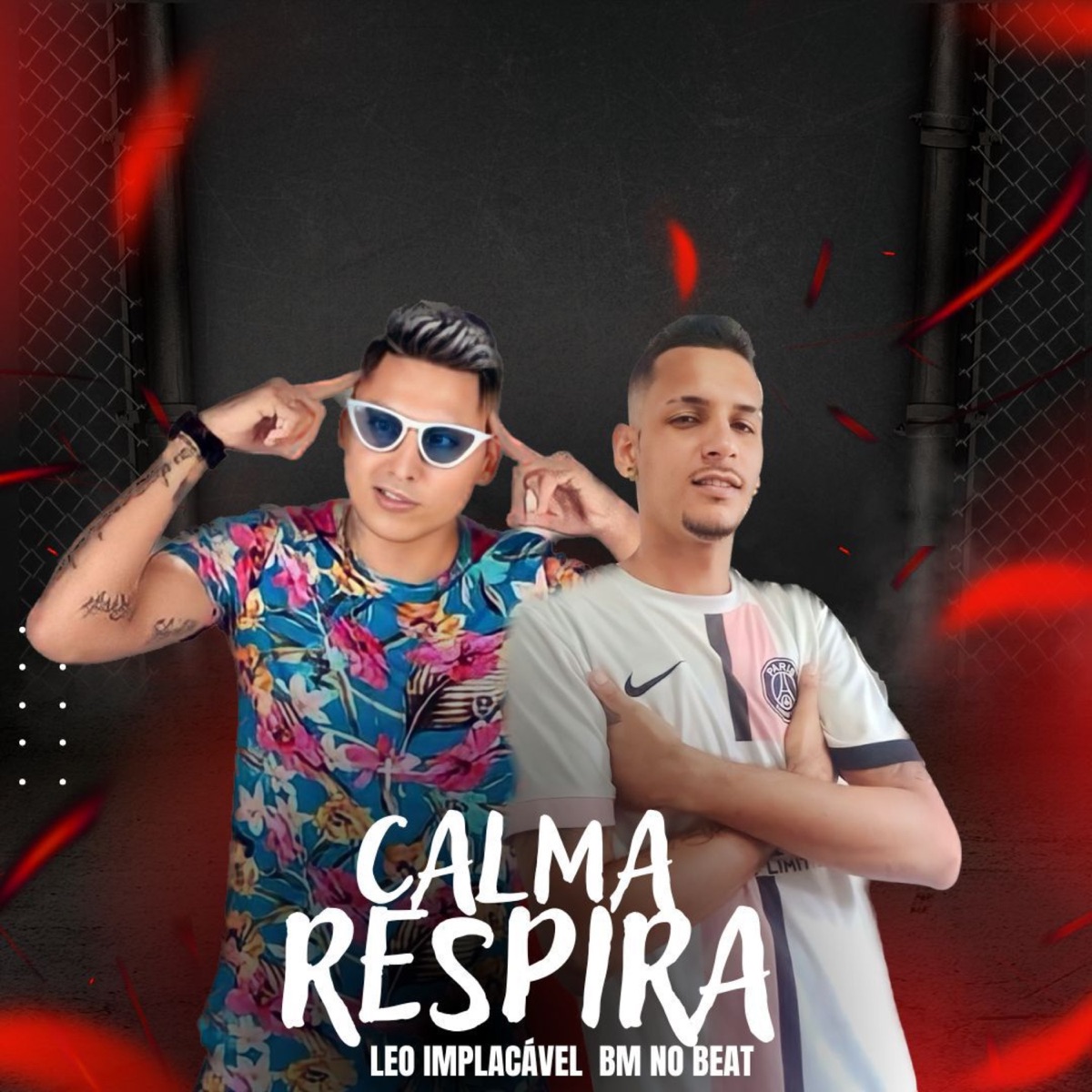 Calma Respira - Single by leo implacavel & BM NO BEAT album cover