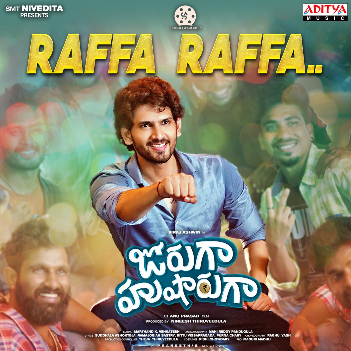 Raffa Raffa (From "Jorugaa Husharugaa") - Single by Praneeth Muzic, Nakash Aziz & Saraswati Putra Ramajogayya Sastry album cover