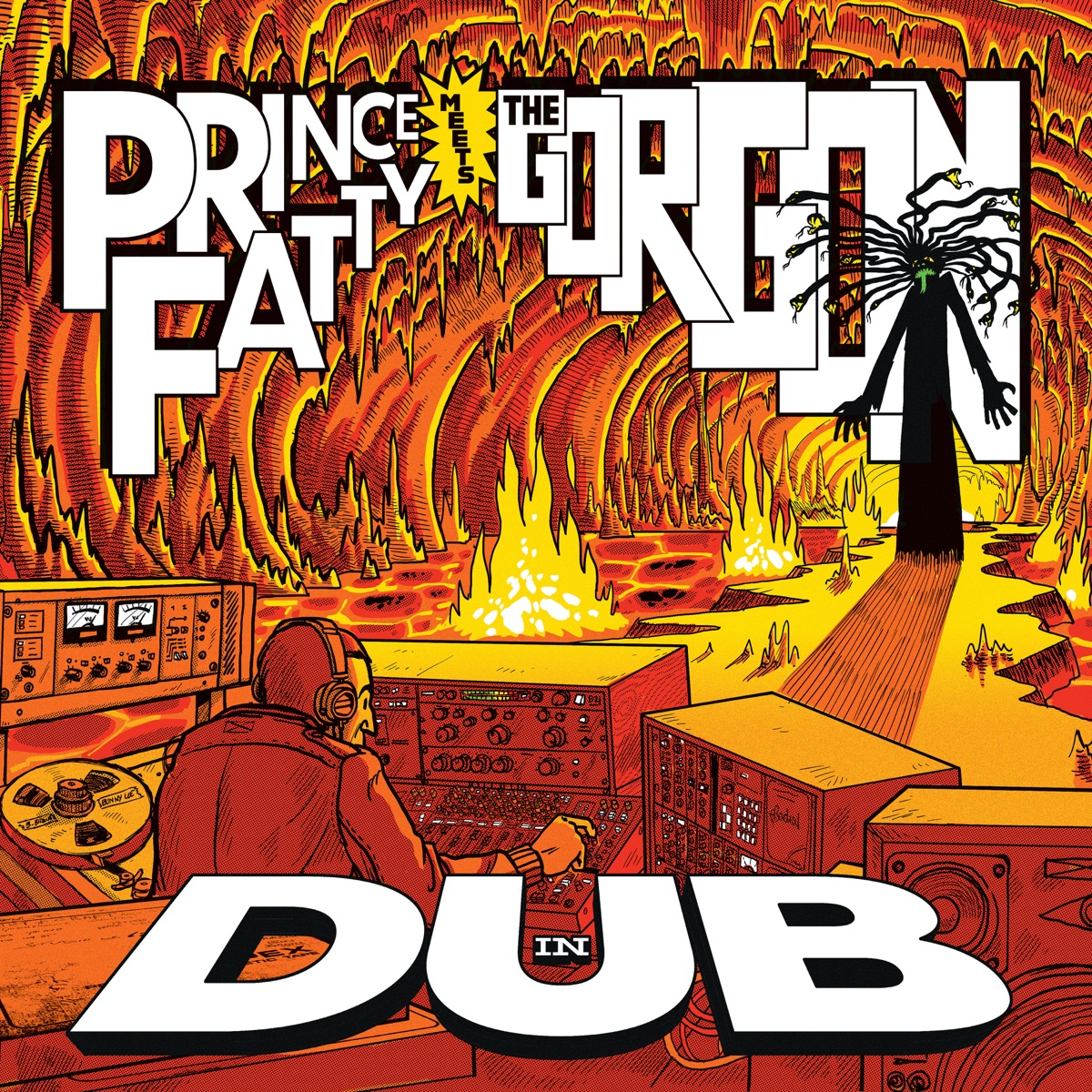 Prince Fatty Meets The Gorgon In Dub by Prince Fatty, The Aggrovators & Bunny Lee album cover