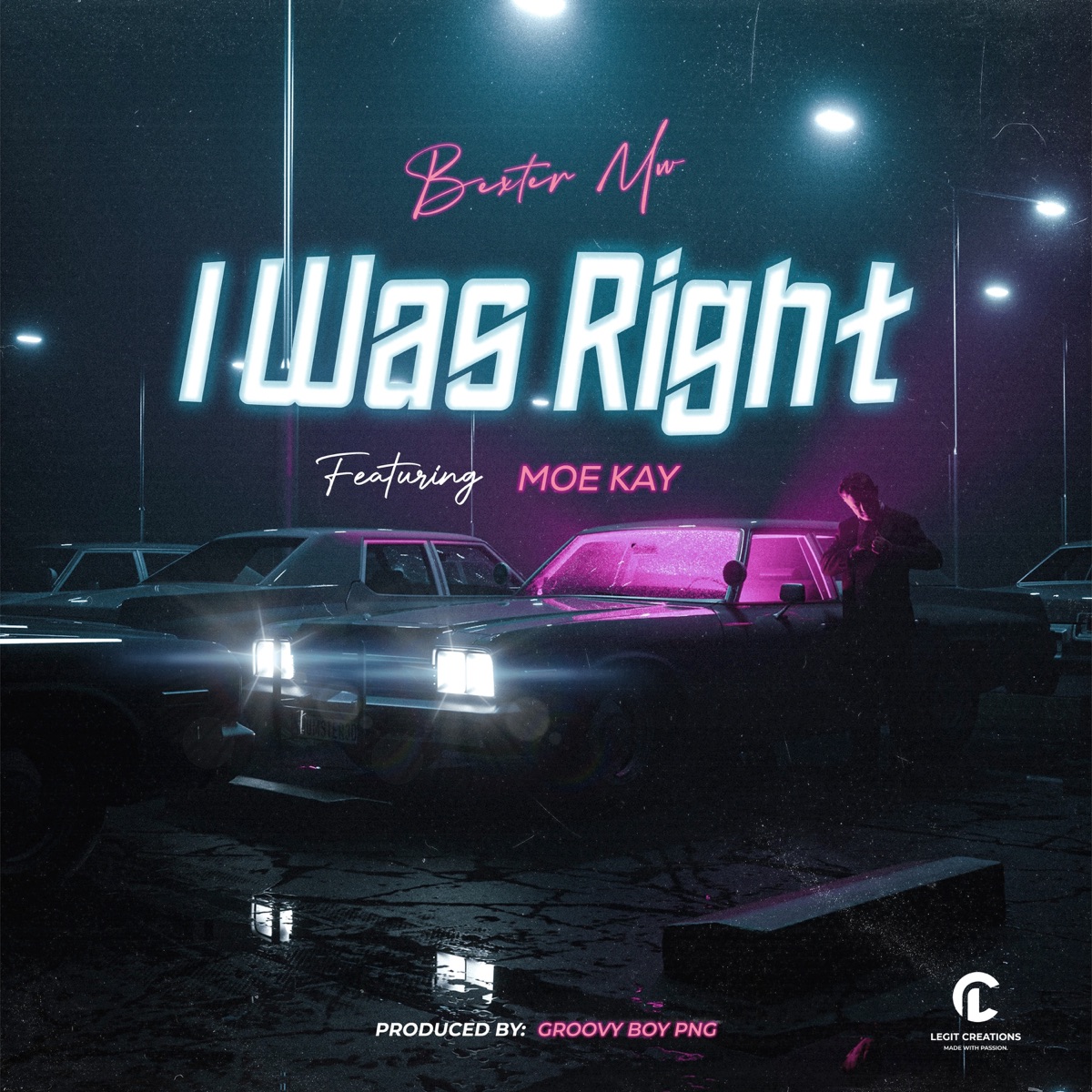 I Was Right (feat. Moe Kay) - Single by Bexter MW album cover