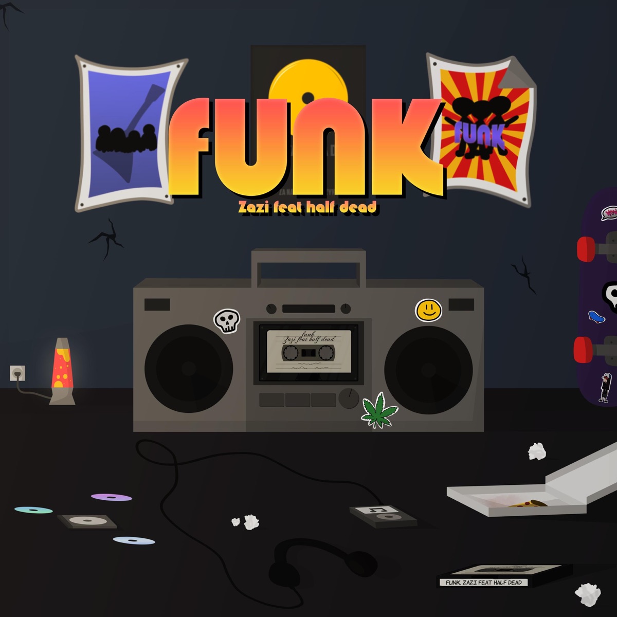 FUNK (feat. half dead) - Single by Zazi album cover