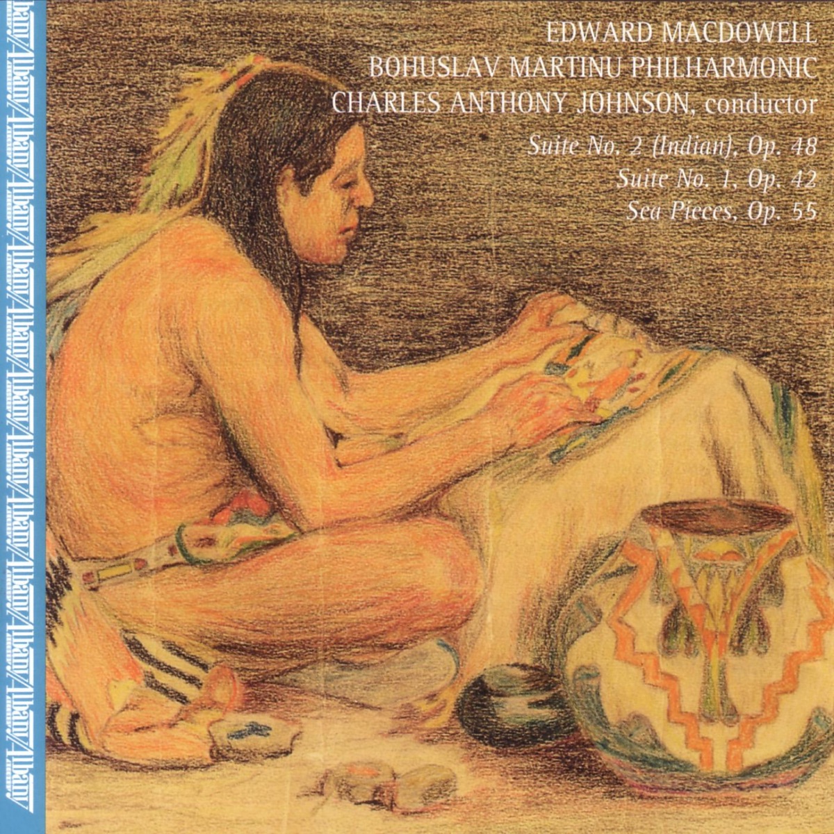 Orchestral Music of Edward MacDowell by Bohuslav Martinů Philharmonic Orchestra & Charles Johnson album cover