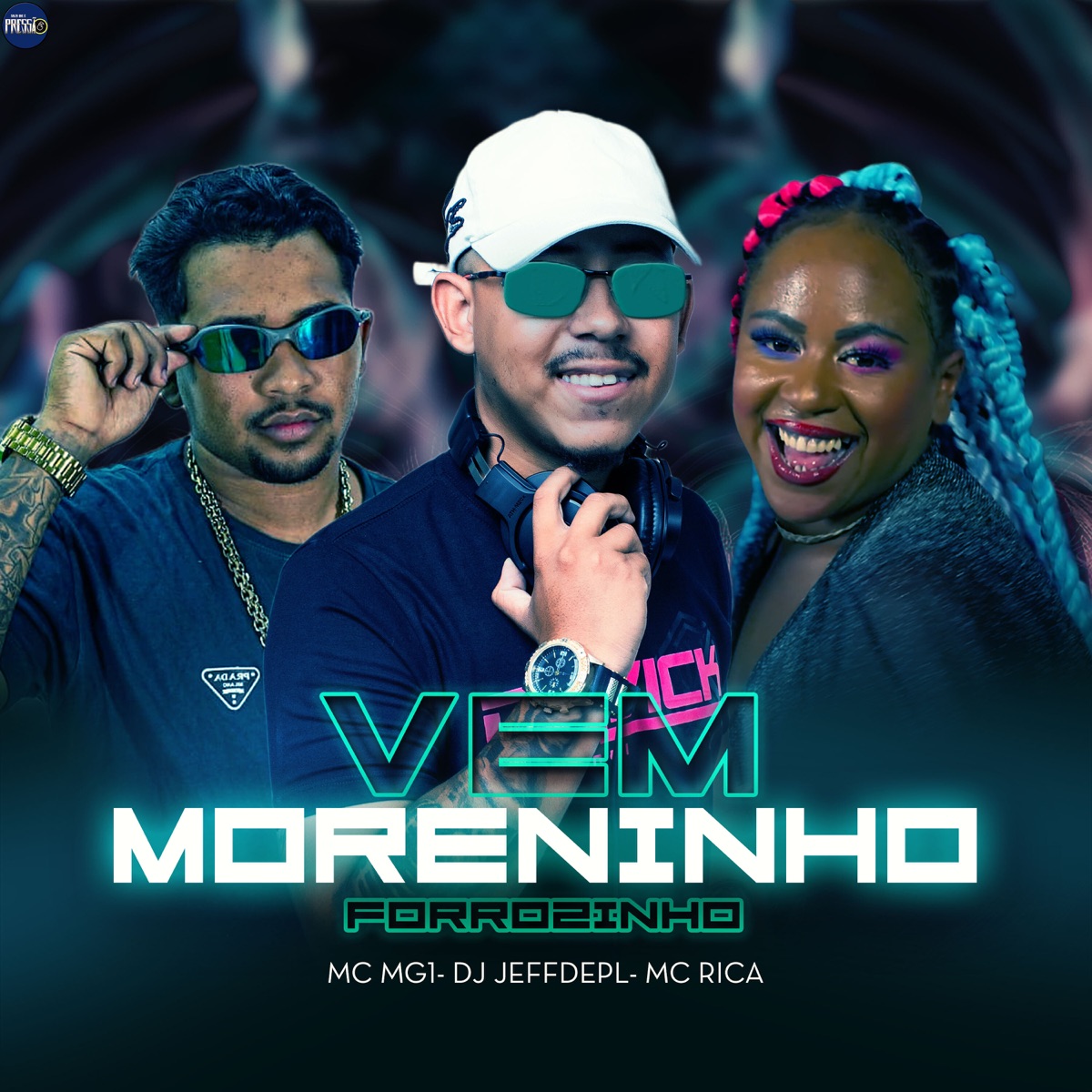 Forrozinho Vem Moreninho - Single by DJ JEFFDEPL, MC Rica & MC MG1 album cover