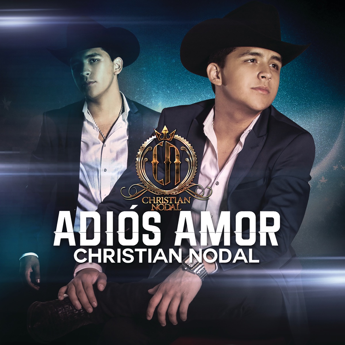 Adiós Amor - Single by Christian Nodal album cover