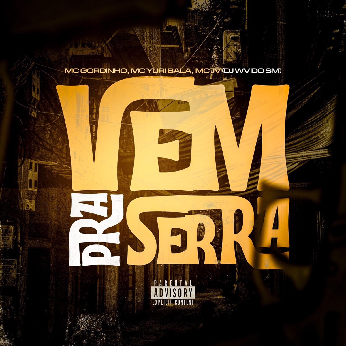 Vem Pra Serra (feat. Mc Gordinho do catarina, Mc Jv & Mc Yuri Bala) - Single by DJ WV Oficial album cover