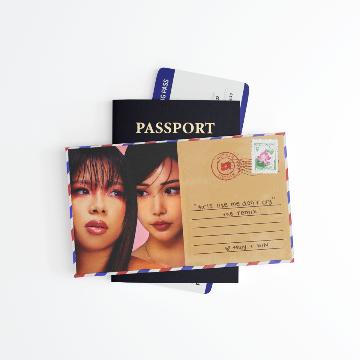 girls like me don't cry (remix) - Single by thủy & MIN album cover