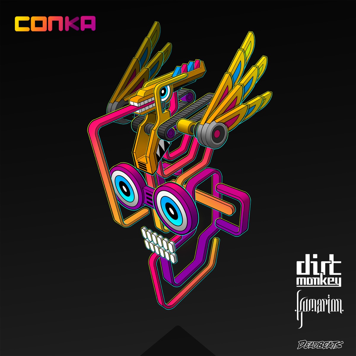 CONKA - Single by Dirt Monkey & Kumarion album cover