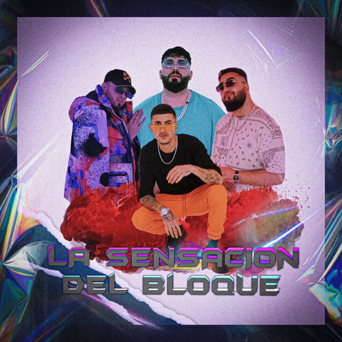 La Sensacion del Bloque (feat. Nael, Alphaflow & Mc Mine) - Single by Päpä Manelo album cover