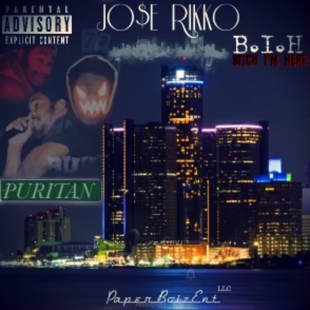 B.I.H (Bitch I'm Here) by JO$E RIKKO album cover