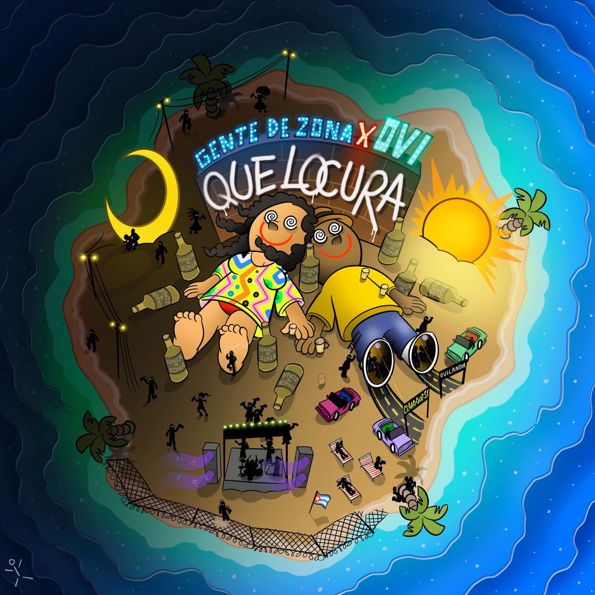 Qué Locura - Single by Ovi & Gente de Zona album cover