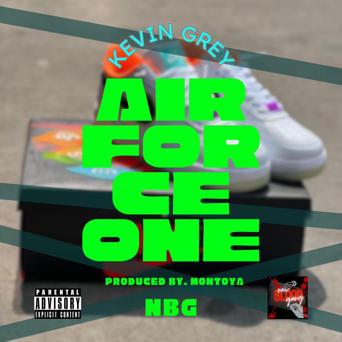 AIR FORCE ONE - Single by NEW BLOOD GANG album cover