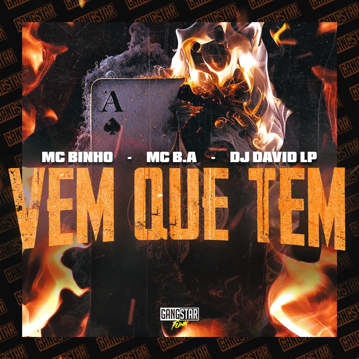 Vem Que Tem - Single by MC Binho, MC B.A & DJ David LP album cover