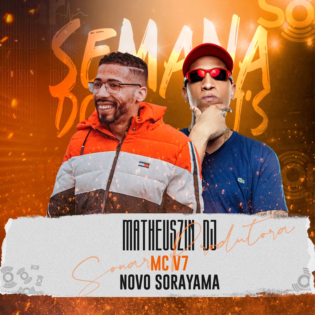 Novo Sorayama - Single by Matheus'zin DJ & Mc V7 album cover