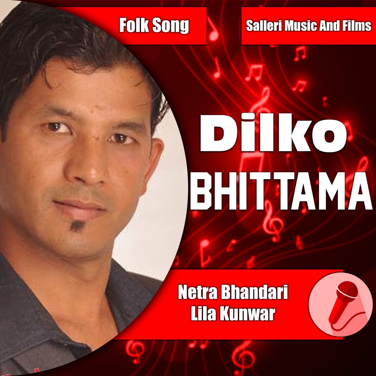 Dilko Bhittama - Single by Netra Bhandari & Lila Kunwar album cover