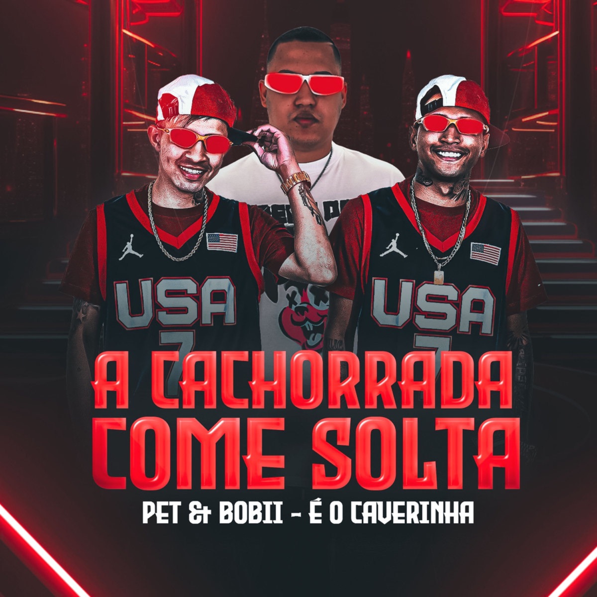 A Cachorrada Come Solta (feat. É O CAVERINHA) - Single by Pet & Bobii album cover