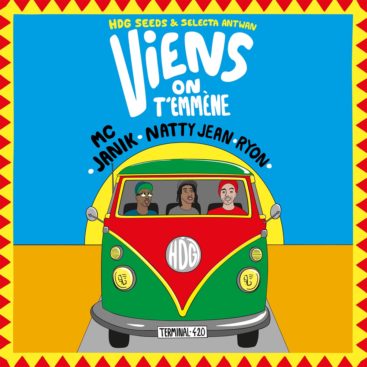 Viens on t'emmène (feat. Ryon) - Single by Selecta Antwan, MC Janik & Natty Jean album cover