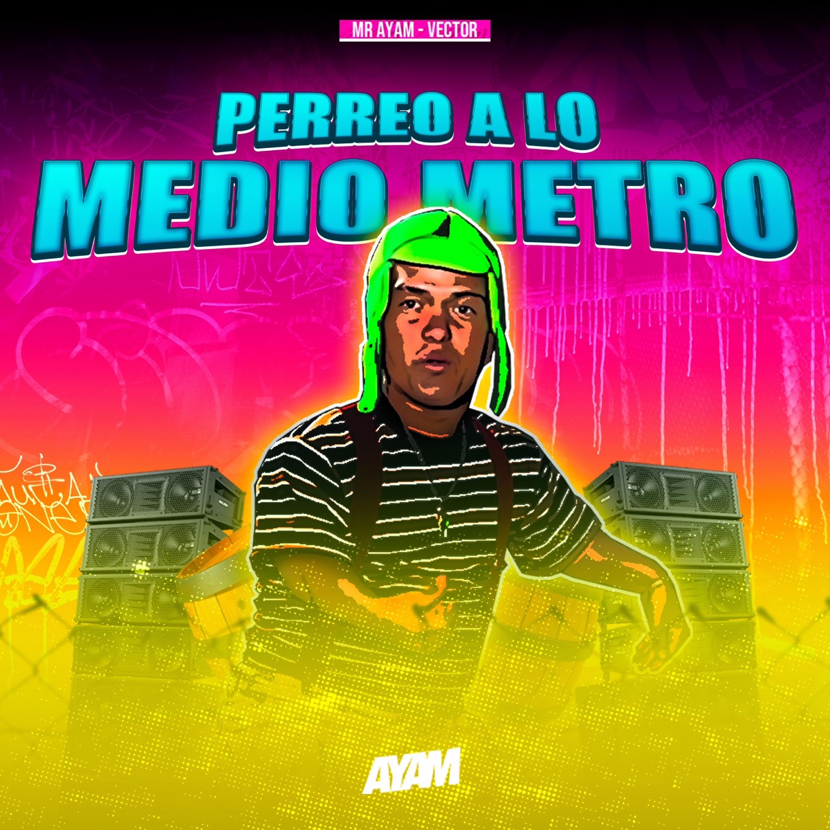 PERREO A LO MEDIO METRO (feat. MR AYAM & OSCARIOCA) - Single by DJ VECTOR album cover