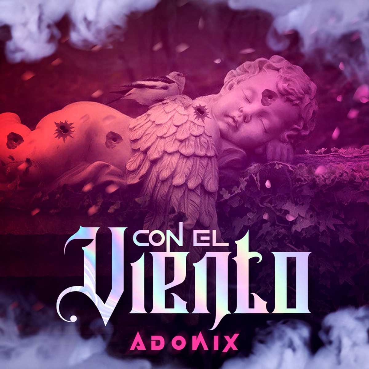 Con El Viento - Single by Adonix album cover