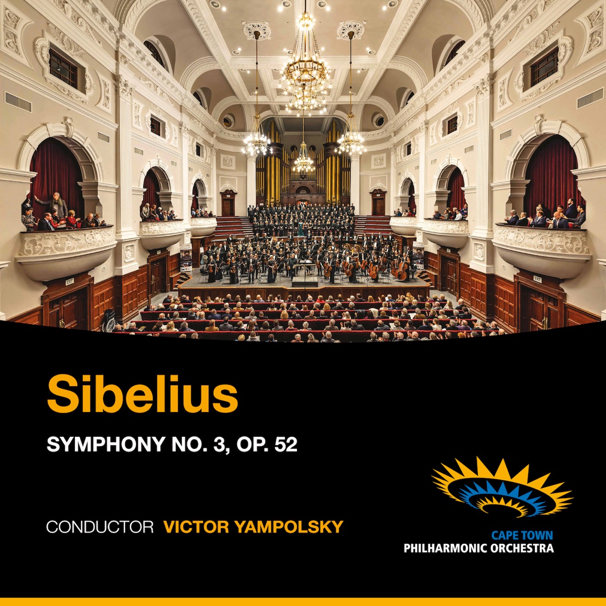 Sibelius: Symphony No. 3, Op. 52 (Live) - EP by Cape Town Philharmonic Orchestra album cover