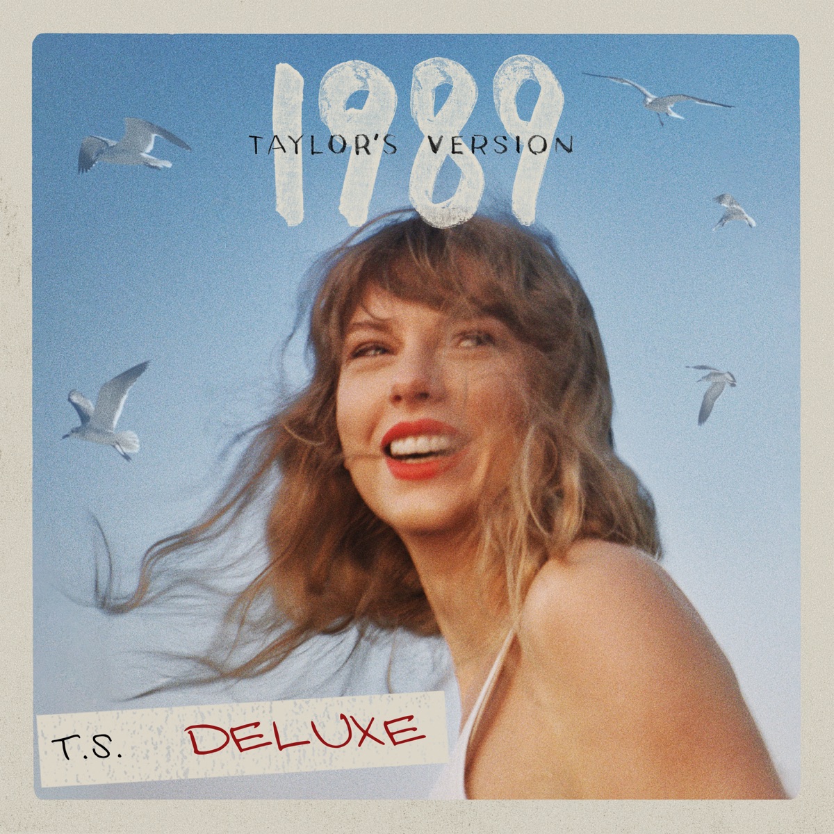 1989 (Taylor's Version) [Deluxe] by Taylor Swift album cover artwork