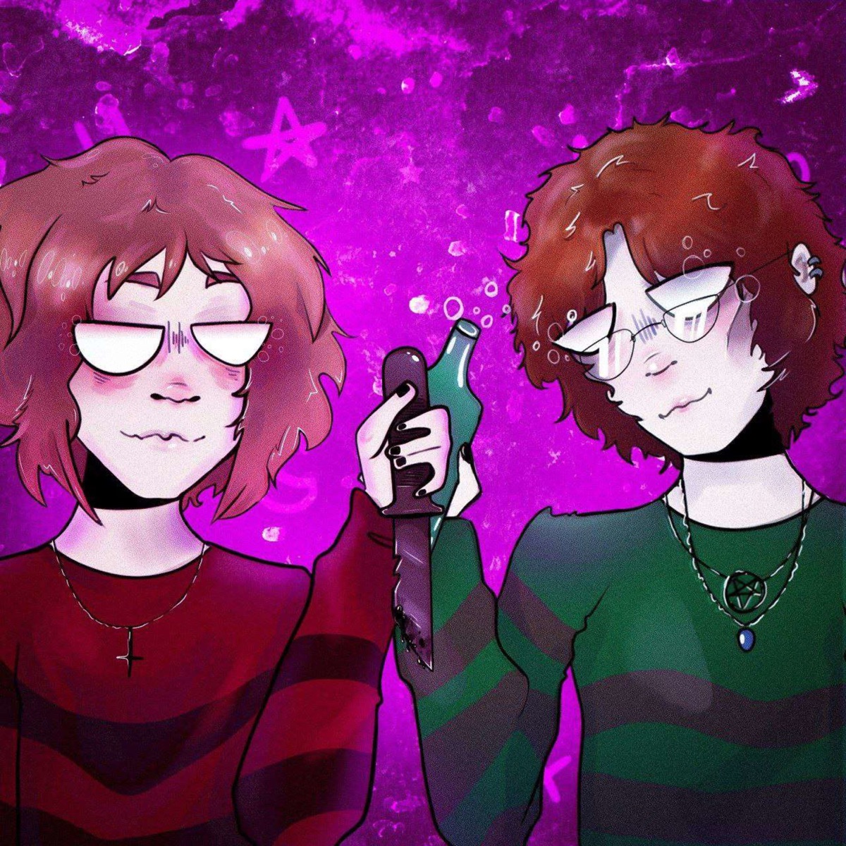 Scarlet Valentine (feat. Vyzer) - Single by ihylunar album cover