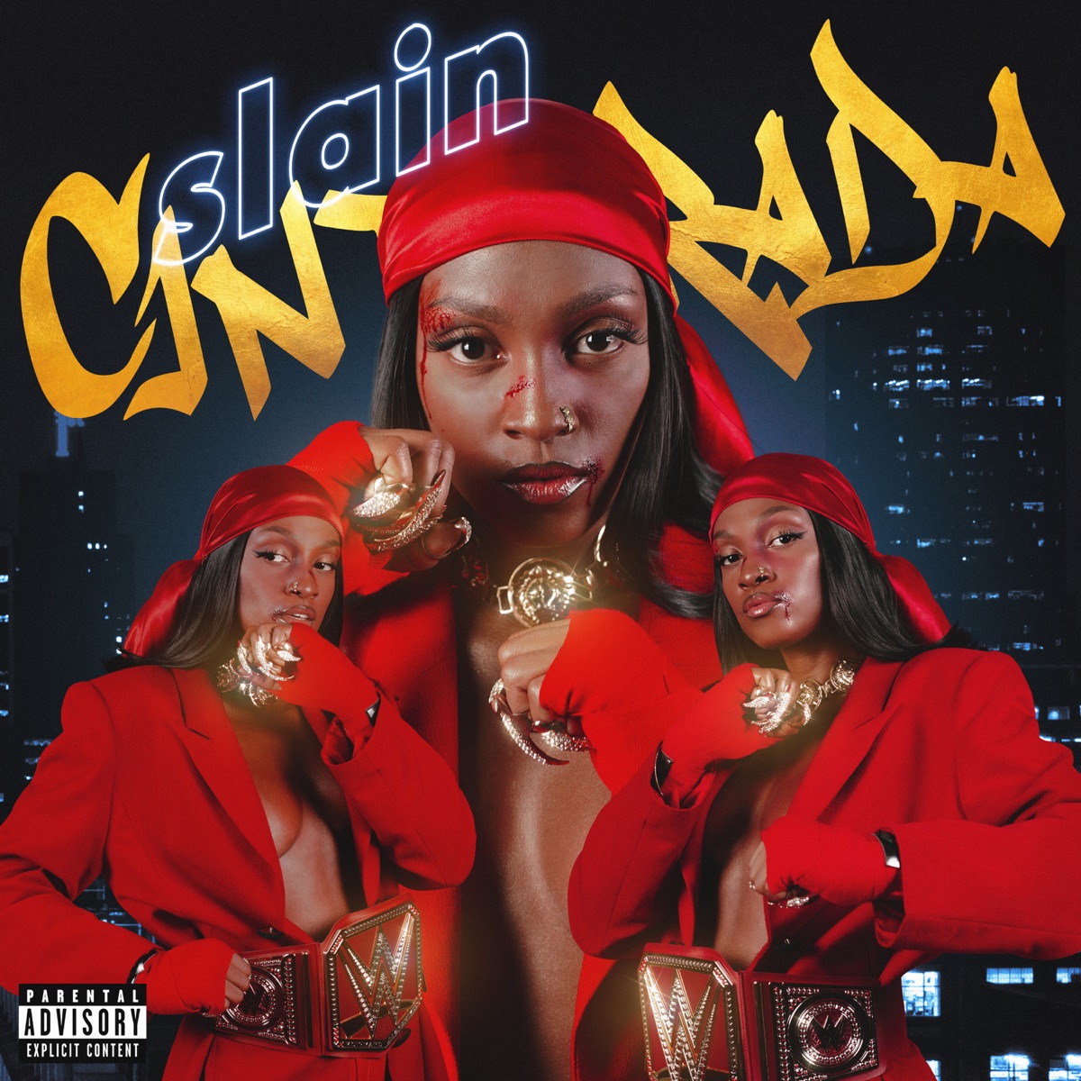 CINTURADA - EP by Slain Rúbia album cover