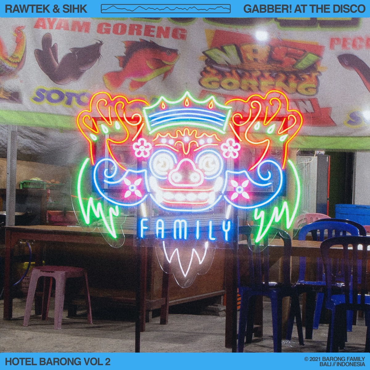 Gabber! At the Disco - Single by Rawtek & Sihk album cover
